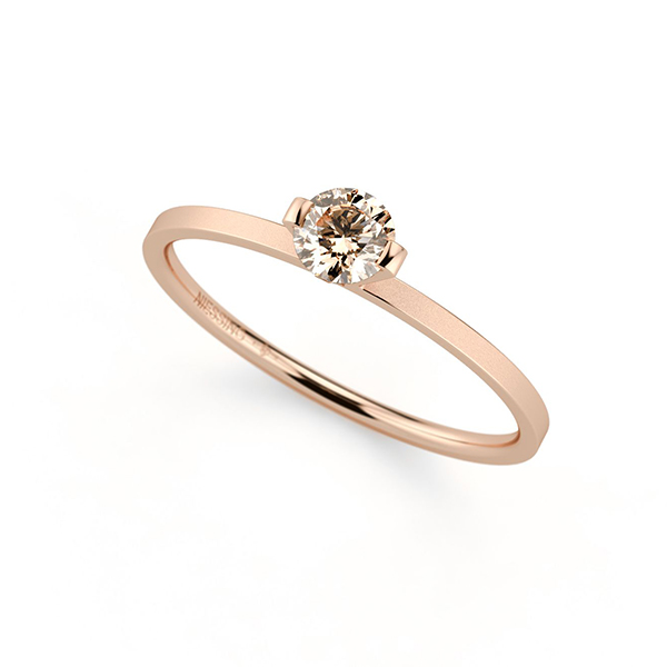 Cinnamon Diamond 'Princess' Engagement Ring, Rosewood Hamilton Hill