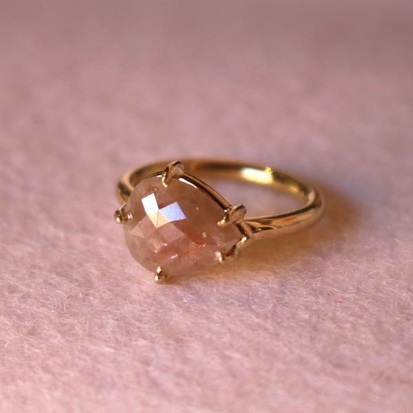 Rose-cut Diamond Ring