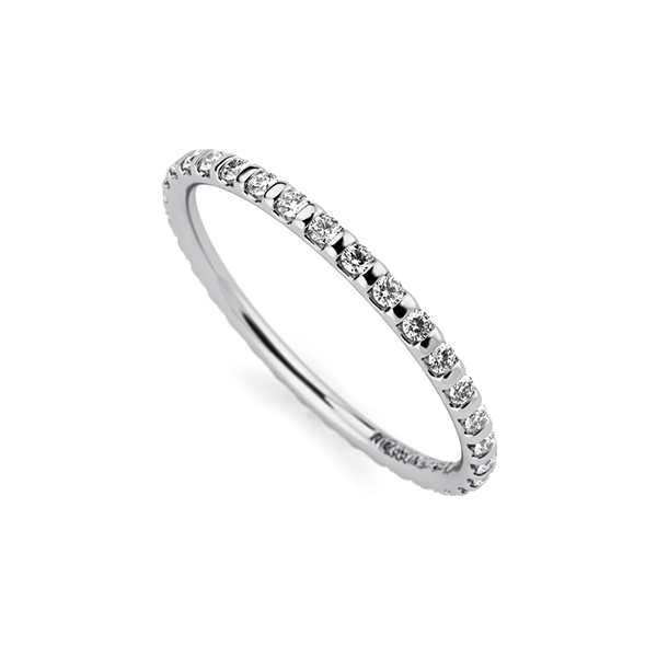 'Memory' Diamond Band, Platinum