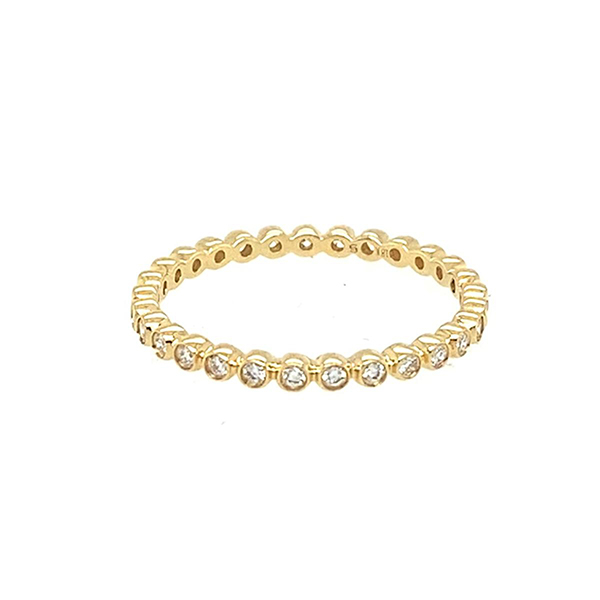 Mini Bezel Diamond Full Eternity Band