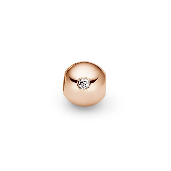 One Diamond Colette 'C' Sphere Charm, Classic Red
