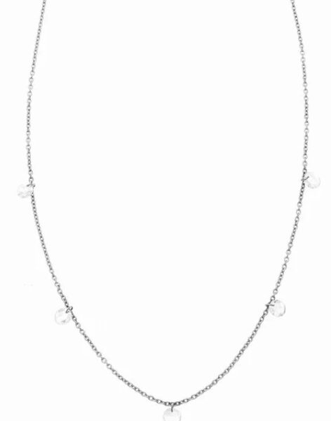 'Cien' Rose-Cut Diamond Necklace, White Gold