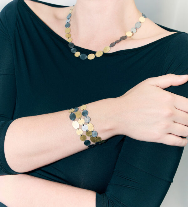 Two-Tone 'Party' Necklace - Image 2
