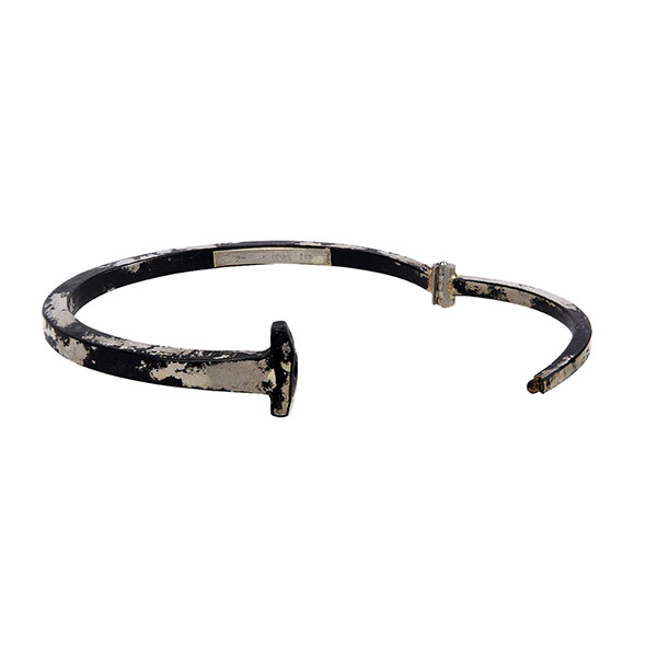 Large 'Dust' Hand Forged Nail Bracelet