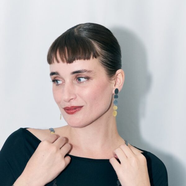 Two-Tone 'Party' Earrings