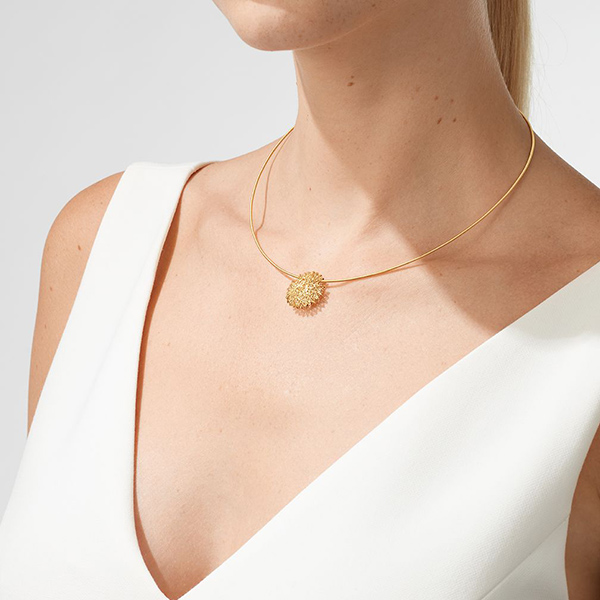 'Mini' Collection 'Filo D'Oro' Pendant, Classic Yellow