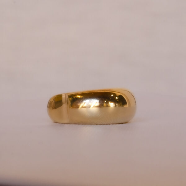 Gold Dome Ring - Image 3