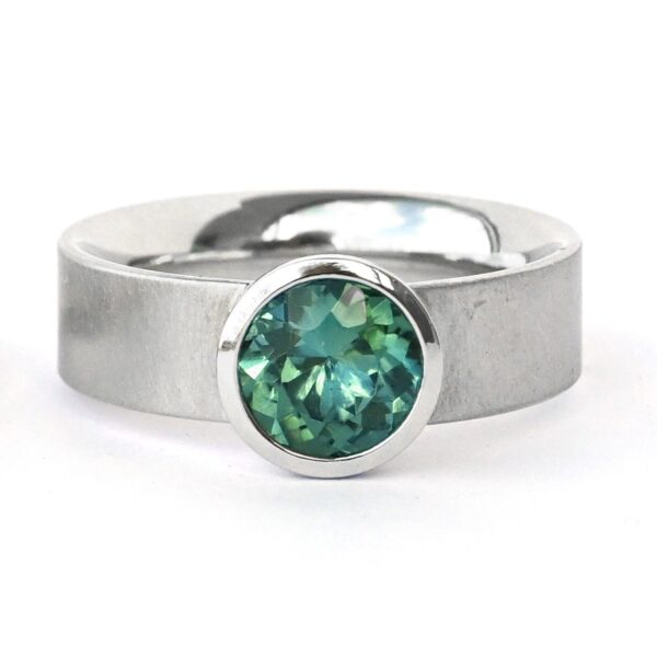 Platinum Tourmaline Ring