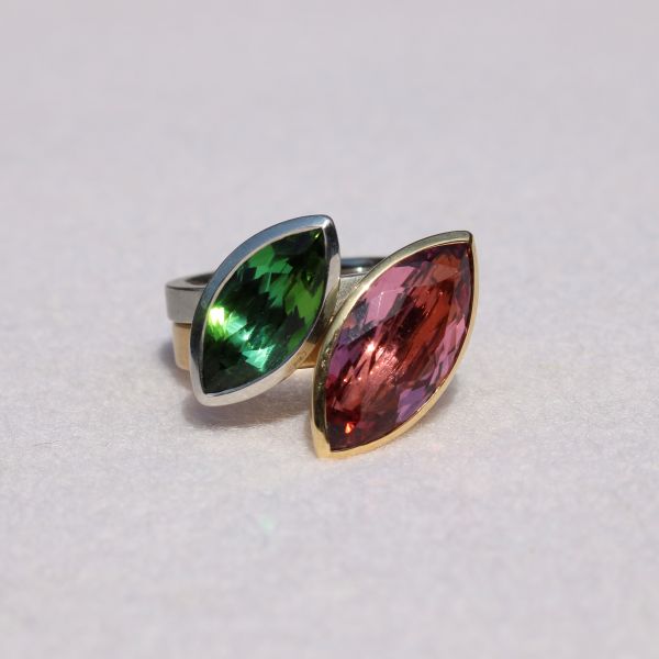 'La Gondola' Pink Tourmaline Ring