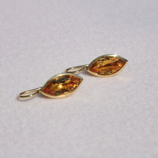 'La Gondola' Citrine Earrings
