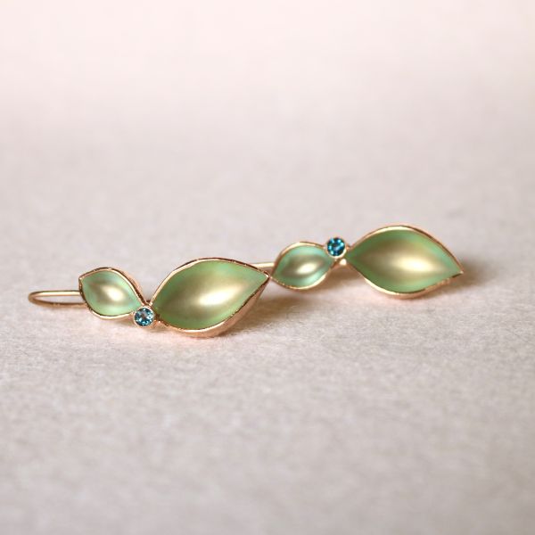 'Edelbecherling Cups' Topaz Earrings