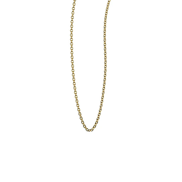 Bayonet Clasp Chain Necklace, Classic Yellow