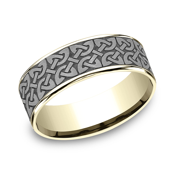 Gold and Tantalum Band
