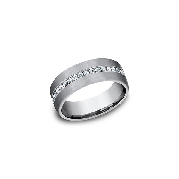 Diamond Tantalum Band