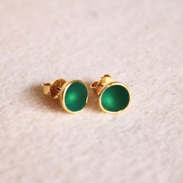 'Becherling Cups' Stud Earrings