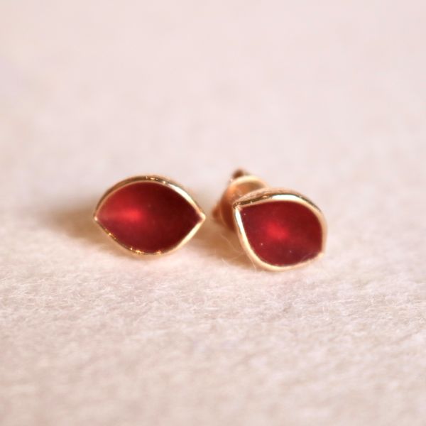 'Becherling Cups' Stud Earrings