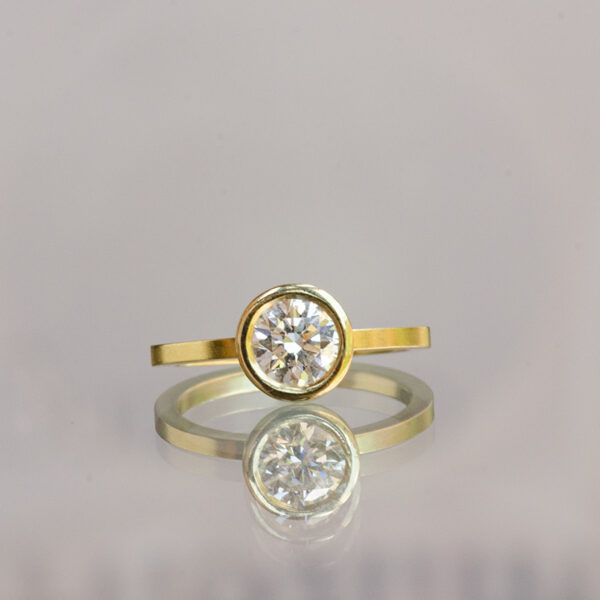 Diamond 'Saturn' Ring - Image 2