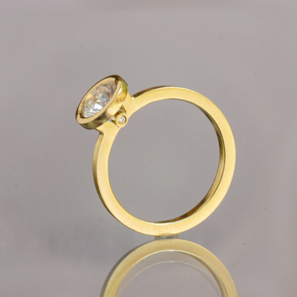 Diamond 'Saturn' Ring