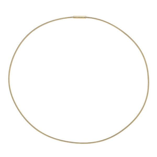 Coil Necklace, Classic Yellow