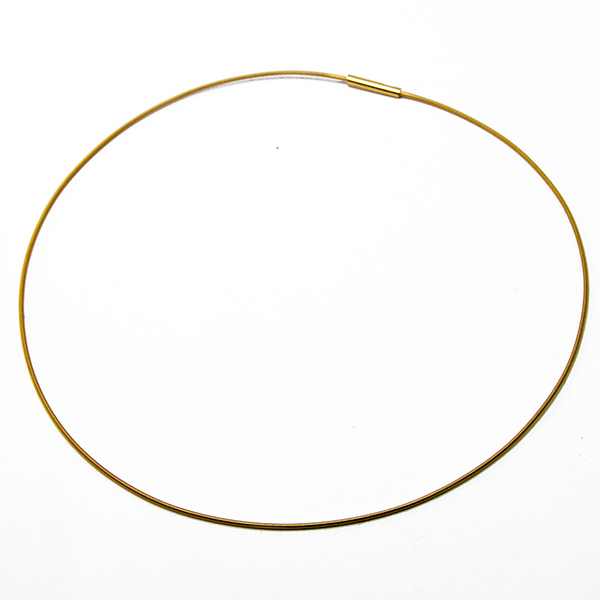 Coil Necklace, Classic Yellow
