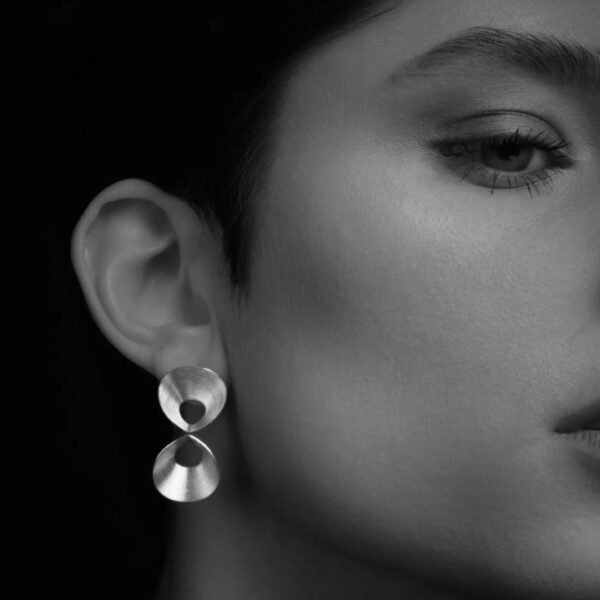 Silver 'Harmonia' Earrings