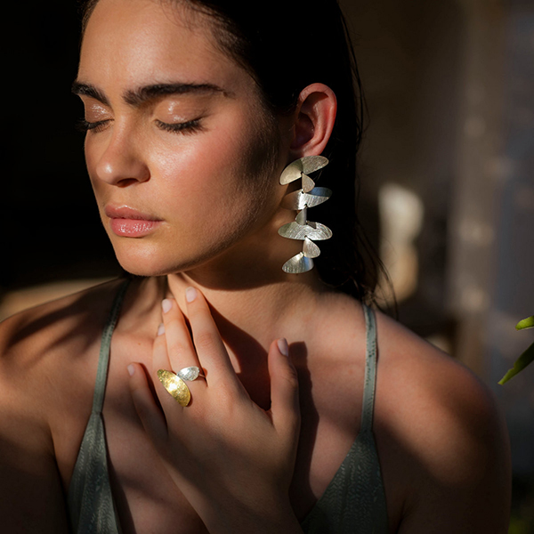 Large Two-Tone 'Samoa' Ring