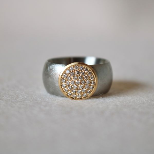Diamond 'Disco Ball' Ring
