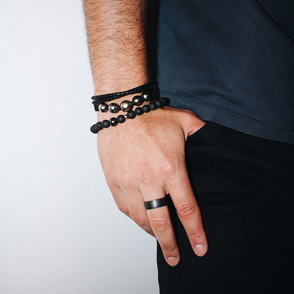 Satin Tantalum Band