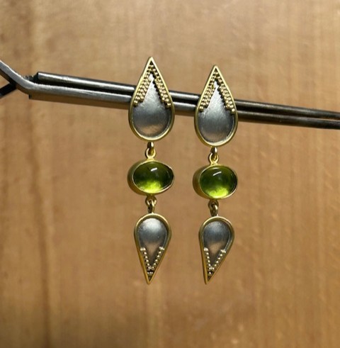 Peridot Exotica Earrings
