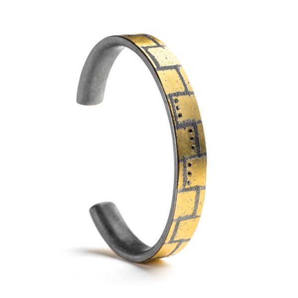 Black Diamond Cuff Bracelet