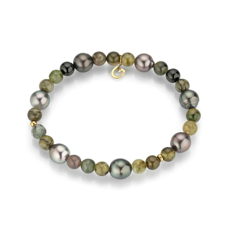 'Big Bang' Pearl Stretch Bracelet