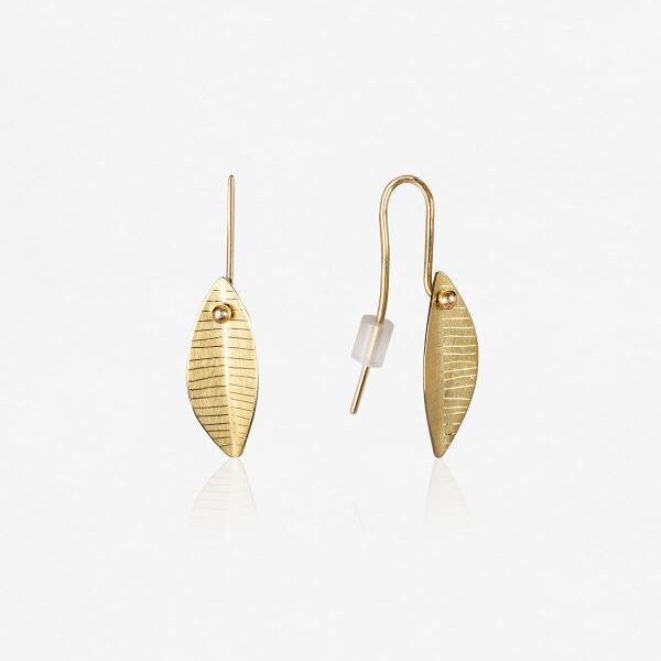 Yellow Gold 'Baladre' Earrings