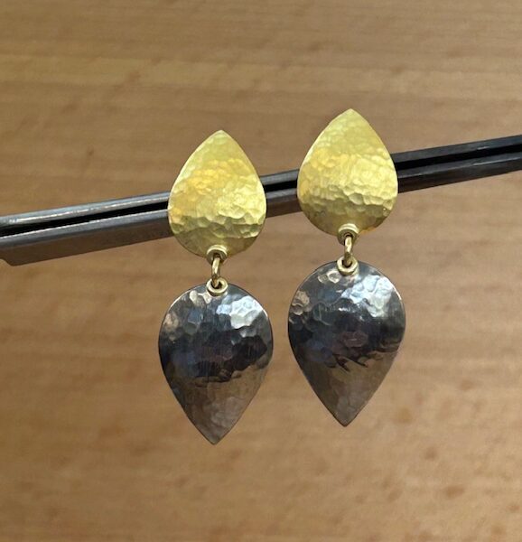 Black & Gold Earrings