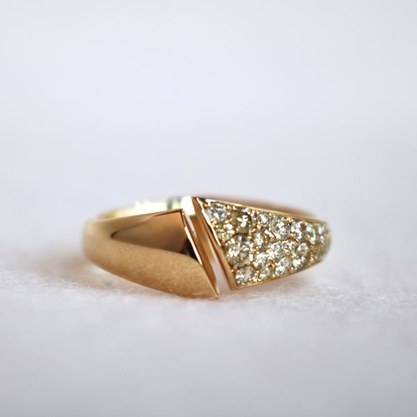 'Calso' Pave Diamond Band