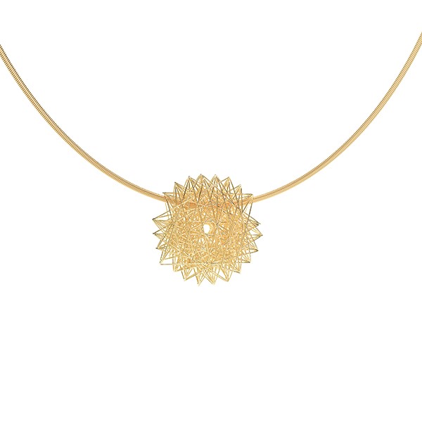 'Mini' Collection 'Filo D'Oro' Pendant, Classic Yellow