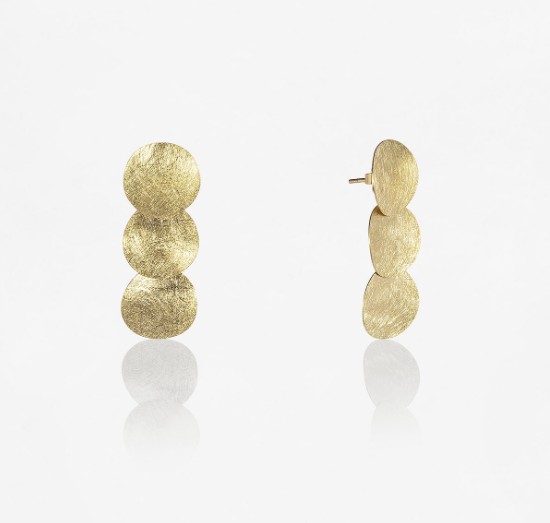 'Xips' Gold Earrings