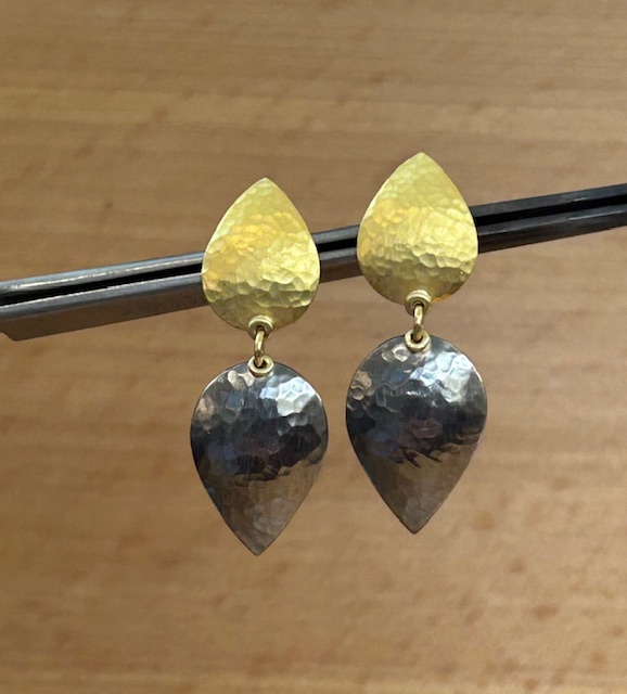 Black & Gold Earrings