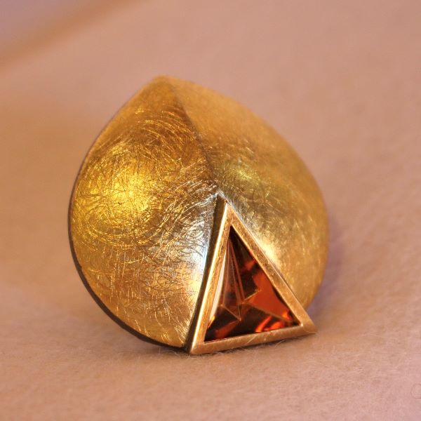 Munsteiner Citrine Ring