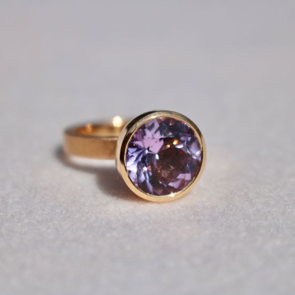 Lilac Amethyst 'Blub' Ring