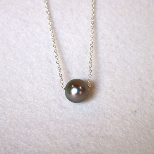 Pearl Slide Necklace (8mm)